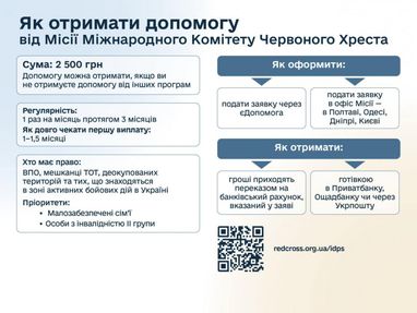 Помощь от международных организаций: кто может получить (инфографика)