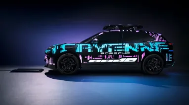 Porsche представила станцию для беспроводной зарядки электрического Cayenne 2026 (фото, видео)