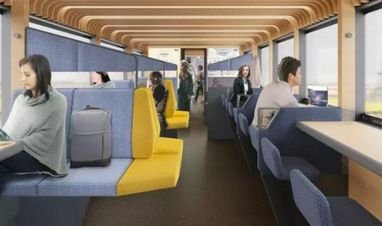 У Нідерландах придумали поїзди-коворкінги, в яких можна буде працювати по дорозі на роботу (фото)
