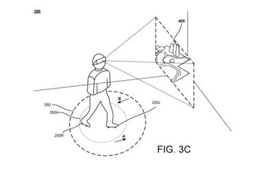 Google патентует обувь для виртуальной реальности