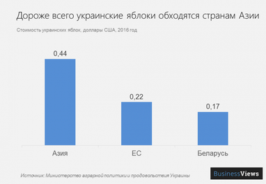 Одну из важнейших проблем украинской экономики объяснили на примере яблок