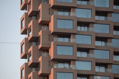 Кращим хмарочосом у світі визнано житловий комплекс з модульних кубиків в Стокгольмі (фото)