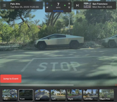 Tesla випустила святкове оновлення 2025 року