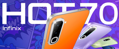 Infinix представила смартфон, меняющий цвет от температуры (фото)