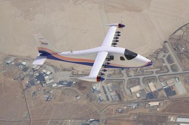 NASA показало снимки своего "тихого" электросамолета (фото, видео)