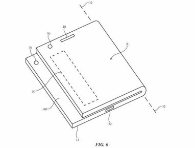 Apple создаст складывающийся смартфон (схемы)
