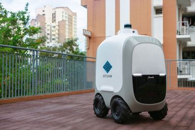 Доставка їжі у локдаун: у Сінгапурі розробили роботів-кур’єрів