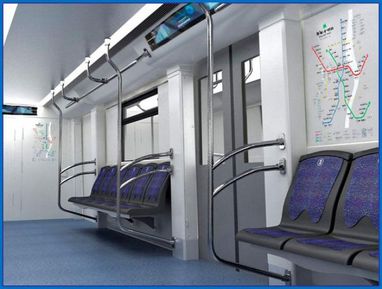 Крюковский завод показал эскизы нового поезда метро (фото)