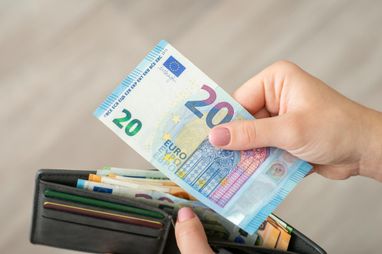 Євро в гаманці