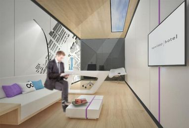 Представлено концепцію вакуумних готелів Hyperloop Hotel (фото)