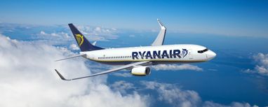 Ryanair повысил среднюю цену на авиабилеты