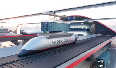 Hyperloop демонстрирует новый проект грузового вакуумного поезда