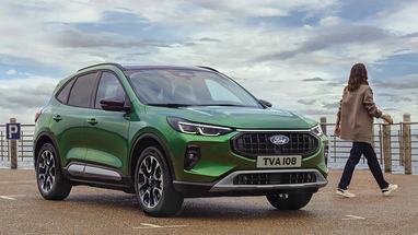 Ford представил обновленный кроссовер Ford Kuga (фото)