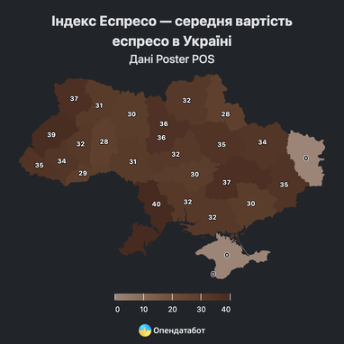 Индекс Эспрессо — чашка кофе подорожала на 11% за год