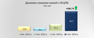 СК «Экспресс Страхование» привлекла более 350 млн грн страховых премий за 5 месяцев 2024 года