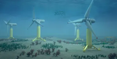 Во Франции установят подводные турбины, которые будут снабжать энергией 15 тыс. домов