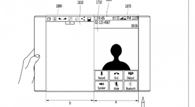 LG запатентувала смартфон з «рулонним» дисплеєм і стилусом (фото)