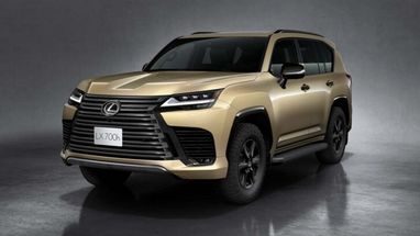 Lexus представил обновленный внедорожник LX (Фото)