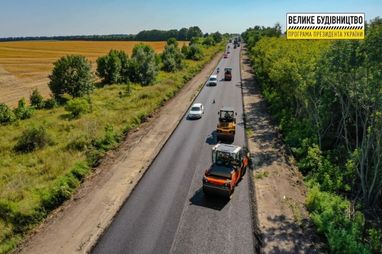 На Черкащині відновили ділянку траси Золотоноша – Умань