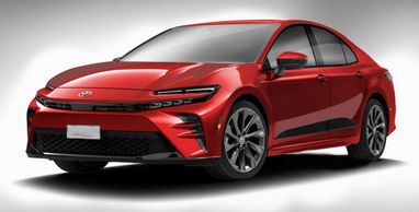Новую Toyota Camry 2025 впервые показали до премьеры (фото)