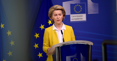 Фон дер Ляєн відзначила прогрес у розробці плану програми на €50 мільярдів для України