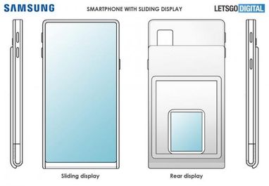 Samsung проектує смартфон-слайдер з поворотною камерою (фото)