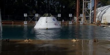 NASA випробувало марсіанський корабель на воді (фото)