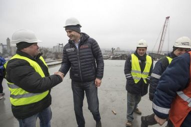 До конца года в Киеве планируют открыть автосообщение по Подольско-Воскресенскому мосту