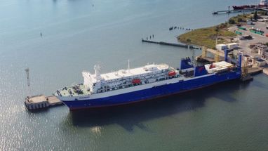 Украина возобновила паромное сообщение с Грузией