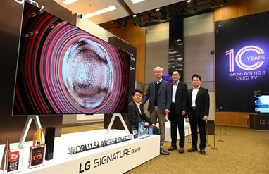 LG представила OLED-телевизор, на 70% ярче других