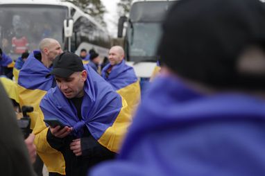Освобожденные из плена украинцы