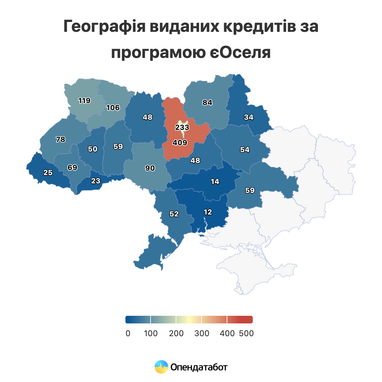 Кому в Україні найчастіше схвалюють пільгову іпотеку за програмою єОселя