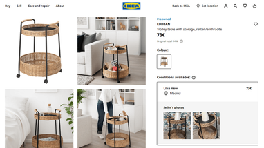 IKEA создает платформу для продажи подержанной мебели, стремясь опередить eBay