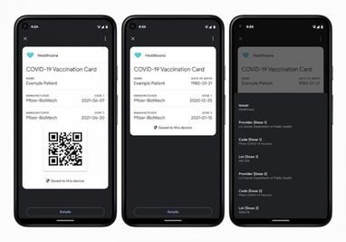 Google встроит в Android цифровой паспорт вакцинации от COVID-19