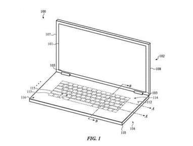 Apple готовит MacBook со стеклянной клавиатурой