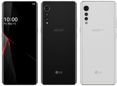 LG анонсировала линейку дизайнерских смартфонов Velvet (фото)
