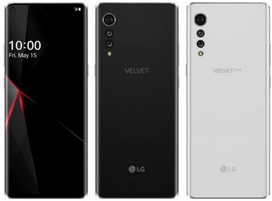 LG анонсувала лінійку дизайнерських смартфонів Velvet (фото)