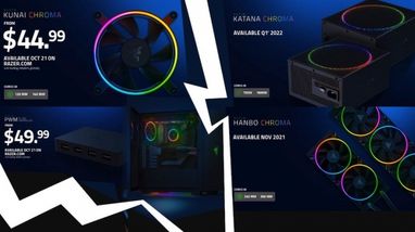 Razer стала виробником комплектуючих для ПК