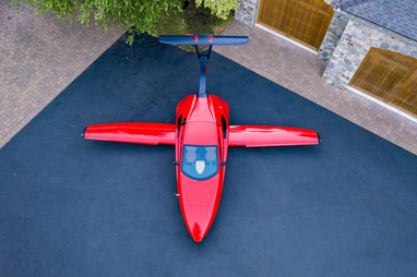 В США разрешили тестовые полеты трехколесного летающего автомобиля