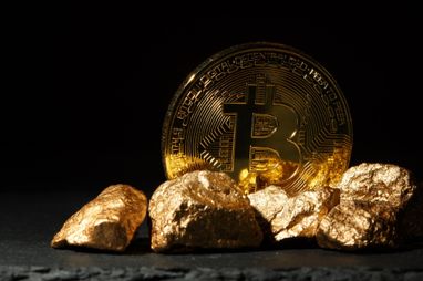 Біткоїн і золото