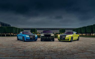 Самая дорогая модификация Rolls-Royce станет желто-голубой