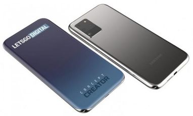 Samsung запатентував телефон з екраном, що розпливається (фото)