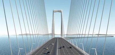 В Китае строят 17-километровый мост (фото)