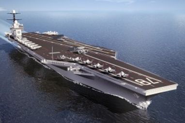 США построили новейший атомный авианосец стоимостью $13 млрд (ФОТО)