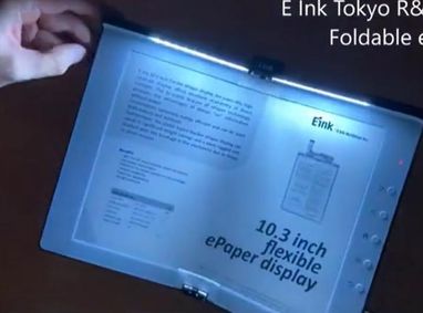 E Ink розробила гнучкий дисплей ePaper для електронних книжок (фото)