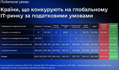 «Дія City»: какими будут налоговые условия в Украине (инфографика)