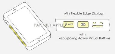 У Apple появилась идея встроить экран в боковую рамку iPhone