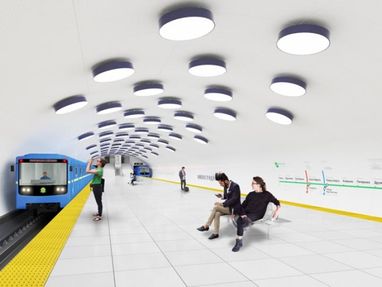 Как будут выглядеть новые станции метро на Виноградаре (фото)