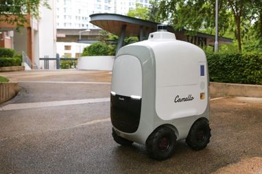 Доставка еды в локдаун: в Сингапуре разработали роботов-курьеров