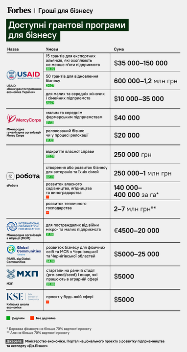 От $5000 до $150 000: крупнейшие международные и государственные грантовые программы для развития бизнеса